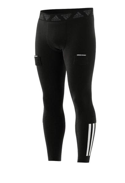 New! NHL Pro Stock Adidas Men's Hockey Base-layer Pants + Cup