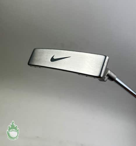 Used Right Handed Nike BC-101 Putter Blue Chip 34.5" Steel Golf Club