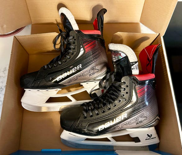 Used Senior Bauer Vapor X5 Pro Hockey Skates 7.5 Fit 3