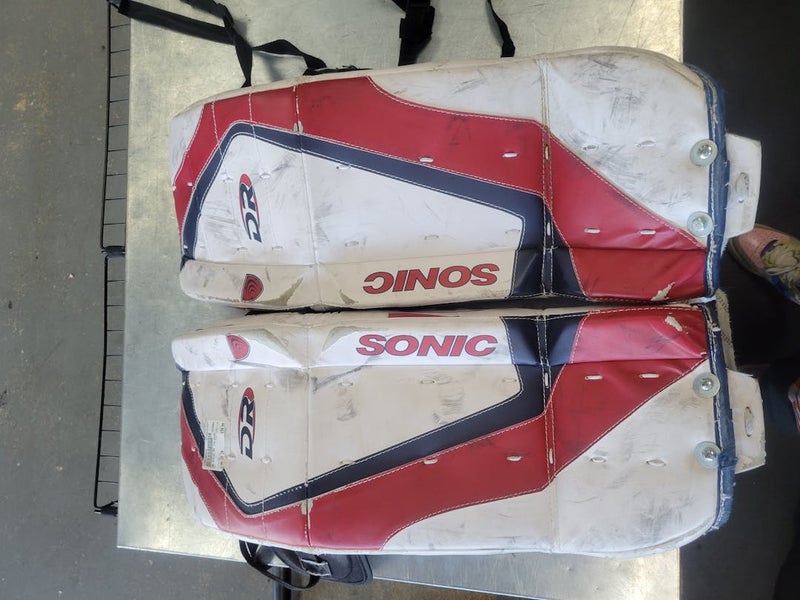 Used Dr Sonic X5 28" Goalie Leg Pads
