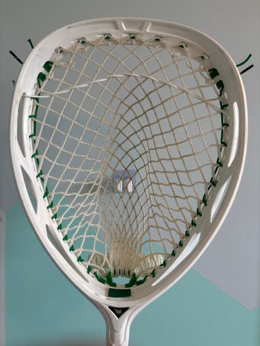 Ecd lacrosse impact White With White Mesh