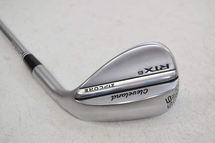 Cleveland RTX-6 Zipcore Tour Satin 56*-10 Wedge Right DG Spinner Steel # 176733