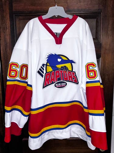 Custom RAPTORS Hockey Jersey SIZE 56