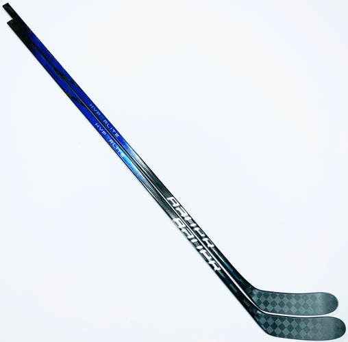 New 2 Pack Custom Blue Bauer Vapor Hyperlite 2 Hockey Stick-LH-87 Flex-P28M-Grip W/ Full Tactile