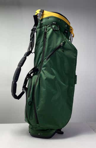 Sun Mountain Stand Bag Green Black 4-Way Divide Single Strap Golf Bag