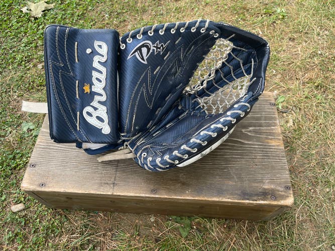 Used Regular Hand Brian's Dx2 Senior Ice Hockey Goalie Glove