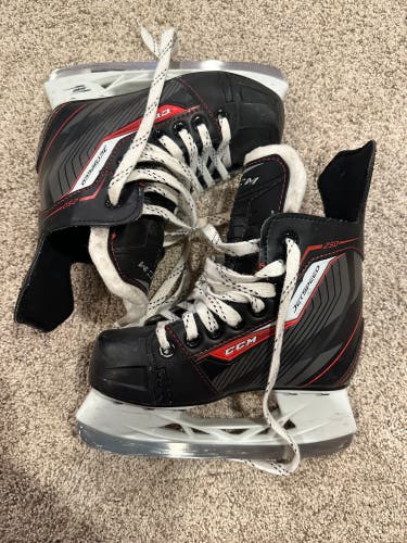 Used Youth CCM 13 JetSpeed 250 Hockey Skates