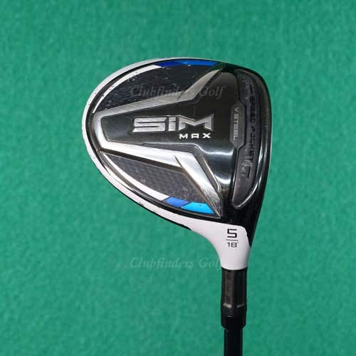 TaylorMade SIM Max 18° Fairway Wood 5 Fujikura Ventus Blue FW 5-A Seniors