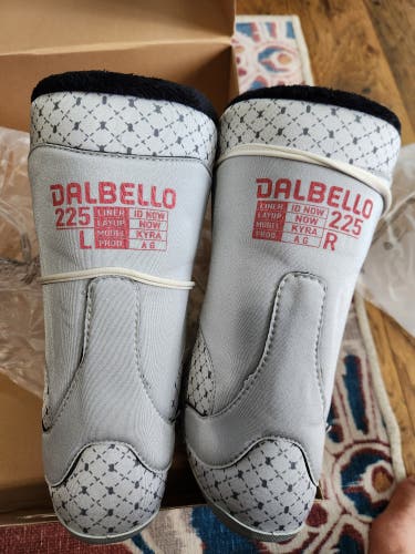 New Women's Dalbello Kyra Ski Boot Wrap Liners 22.5