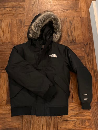 Black New Boys Size 12 The North Face Jacket