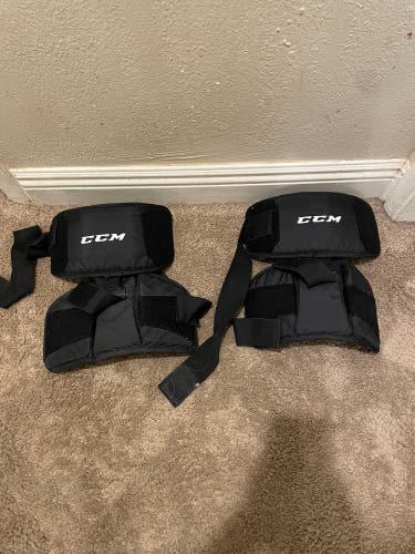CCM and Bauer Goalie knee pads