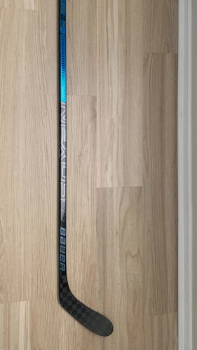 Like New Bauer Nexus 2N Pro Left Hand Hockey Stick P28 102 Flex Extra long