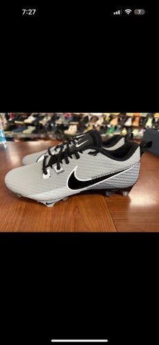 Nike Vapor Edge Speed 360 2 Football Cleats Grey Black Size 9