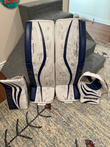 Vaughn Ventus LT88 Goalie Leg Pads & Velocity V7 Glove and Blocker