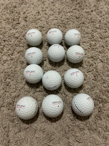 Used Kirkland 12 Pack (1 Dozen) Balls