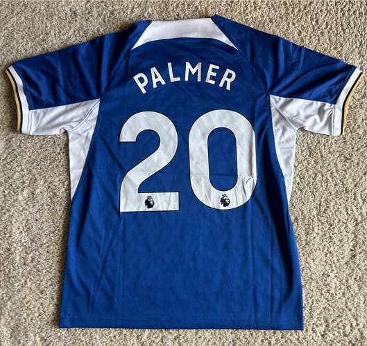 Chelsea 23/24 Home Blue Jersey #20 Cole Palmer | Size XL (slim Fit) Shrunk A Little
