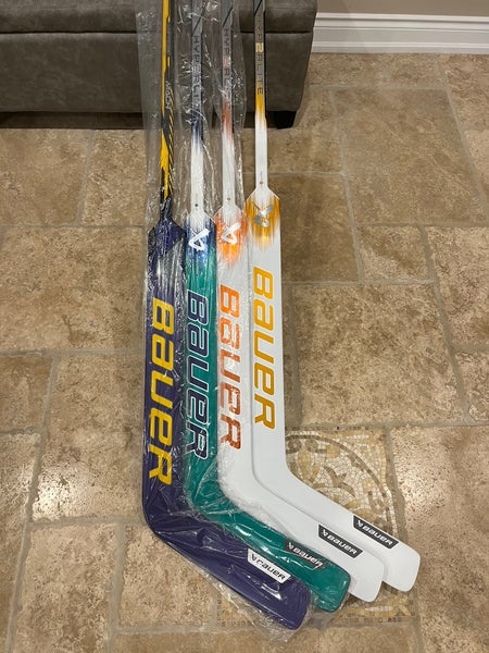 Custom Bauer Hyperlite 2 Pro Stock Goalie Sticks