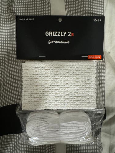 New Goalie Semi-Soft StringKing Grizzly 2s
