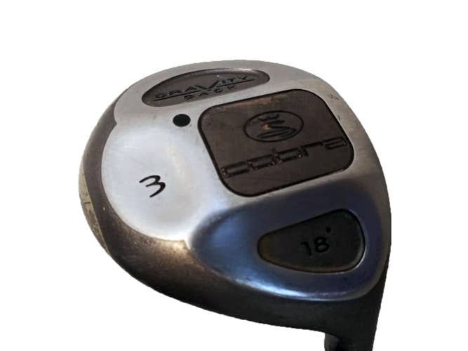 Cobra Gravity Back 3 wood 18* (Graphite Airweight Ladies) 3w Offset Golf Club