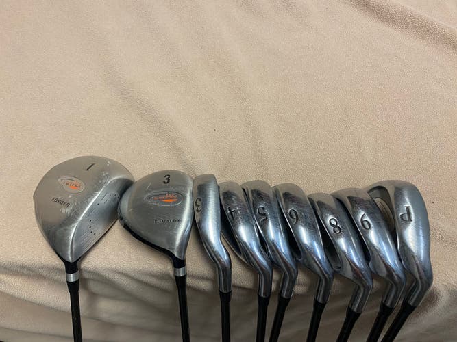 Used Men's Pinemeadow Nitrix Right Handed Clubs (Full Set) 9 Pieces