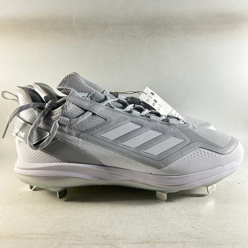 NEW Adidas Icon 7 Boost Men’s Metal Baseball Cleats Gray Size 13 S23852