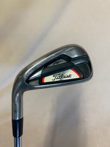 Used Men's 4 iron Titleist 714 AP1 Left Hand Stiff Flex Steel Shaft