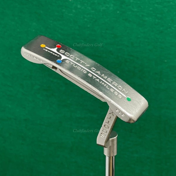 Scotty Cameron Studio Stainless Newport 35" Putter Golf Club Titleist