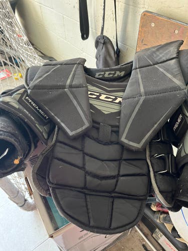 Used  CCM Premier Goalie Chest Protector