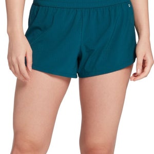 DSG Women's Plus 1X Stride 3" Short W/Liner Deep Teal DAW39320MWP Pickleball