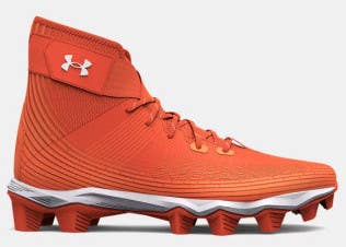 Under Armour Boys' UA Highlight Franchise Football Cleats 3023724-800 Orange NEW