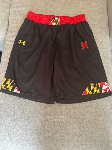 University of Maryland Black Basketball Shorts - Size Youth XL
