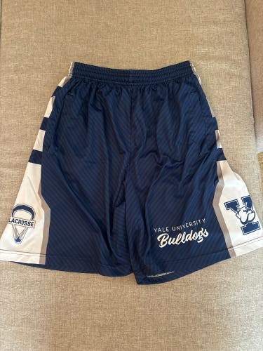 Yale University Blue Lacrosse Shorts - Size Small