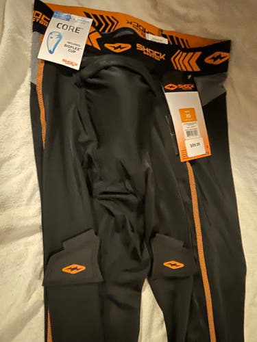 New Shock Doctor Core Compression Pant and Jock Jock Senior X-Small