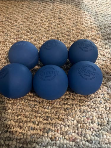 Velocity Blue Lacrosse balls