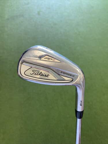 Used RH Titleist 718 AP2 9 Iron Dynamic Gold X100 Extra Stiff Steel