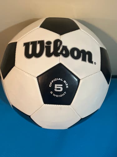 New Wilson Soccer Ball