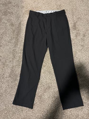 Puma Mens Black Golf Pants