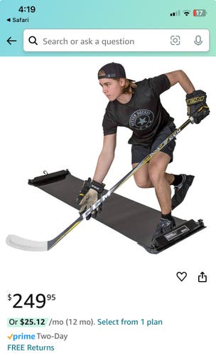 Better Hockey slide board