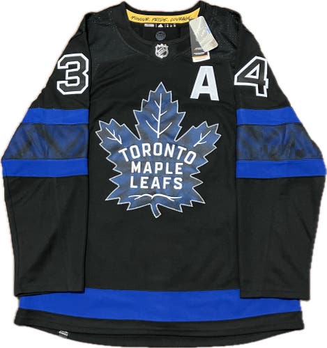 NWT Toronto Maple Leafs Auston Matthews “Drew House”  Alt Adidas NHL Hockey Jersey Size 52