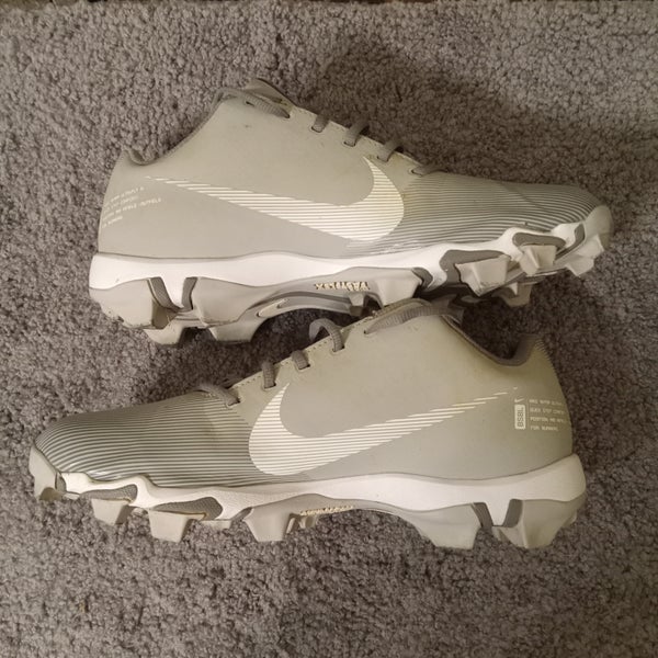 Nike Vapor Ultrafly 3 Fastflex Molded Cleats Mens Sz 11 Gray