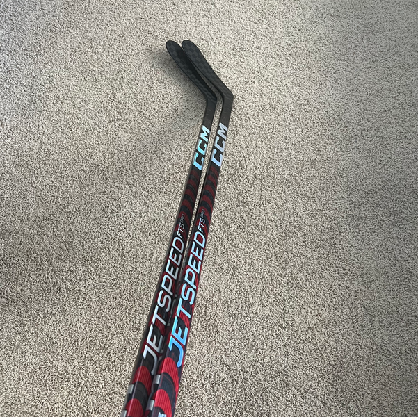 New 2-Pack Left Handed P90 Pro Stock JetSpeed FT5 Pro Hockey Stick 75 Flex