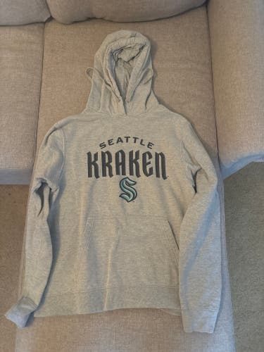Seattle Kraken Gray Hockey Sweatshirt - Size Medium