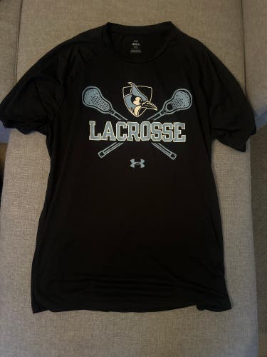 Johns Hopkins University Black Lacrosse Shirt - Size Large