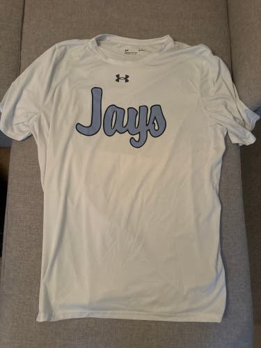 Johns Hopkins University White Shirt - Size Large