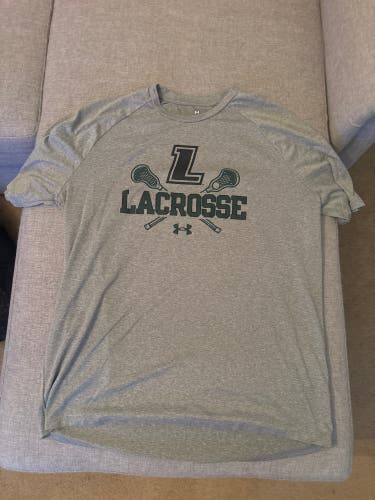Loyola University Maryland Gray Lacrosse Shirt - Size Large