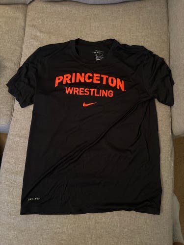 Princeton University Black Wrestling Shirt - Size Medium