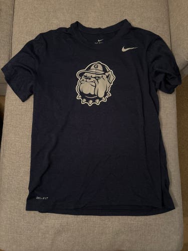 Georgetown University Blue Shirt - Size Medium