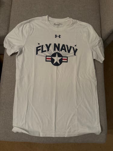 Naval Academy White Shirt - Size Medium