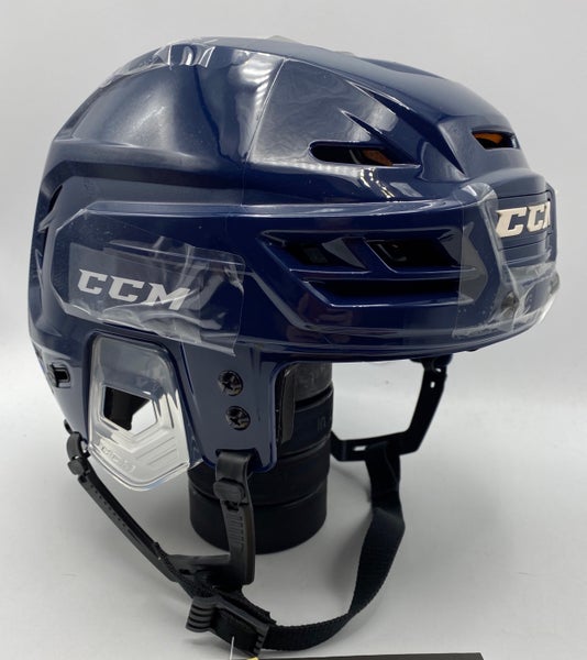 NEW CCM Tacks 710 Helmet, Navy, Medium