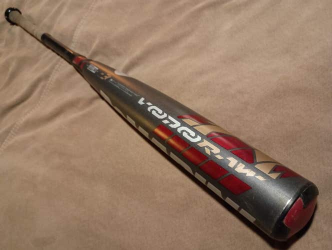 USED HOT Demarini Voodoo Raw 34/31 (-3) 2 5/8" BBCOR Hybrid Baseball Bat VDC18